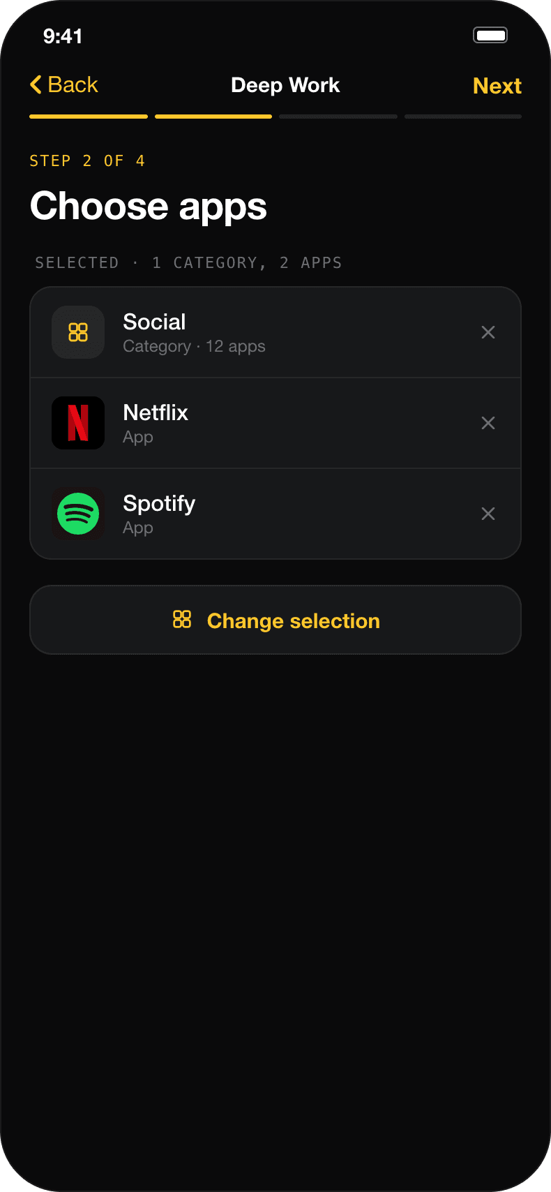 Add apps
